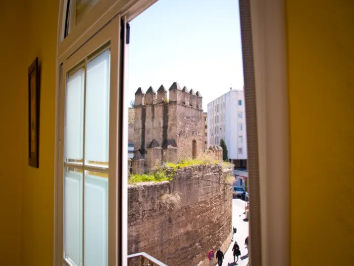 Hostal la muralla Sevilla Room with views of the Macarena wall